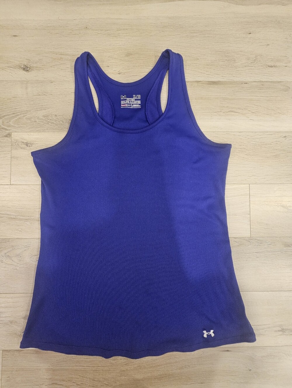 Under Armour Women's Deep Purple Racerback Performance Tank Top